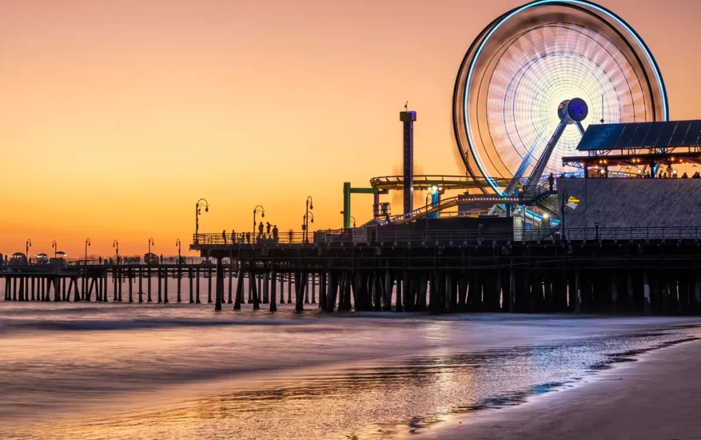 pier de santa monica