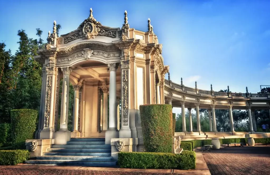 Pavilhão do Órgão Spreckels no Balboa Park em San Diego